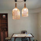 Rattan Wicker Pendant Lampshade – Handcrafted Natural Lighting for Boho and Rustic Interiors