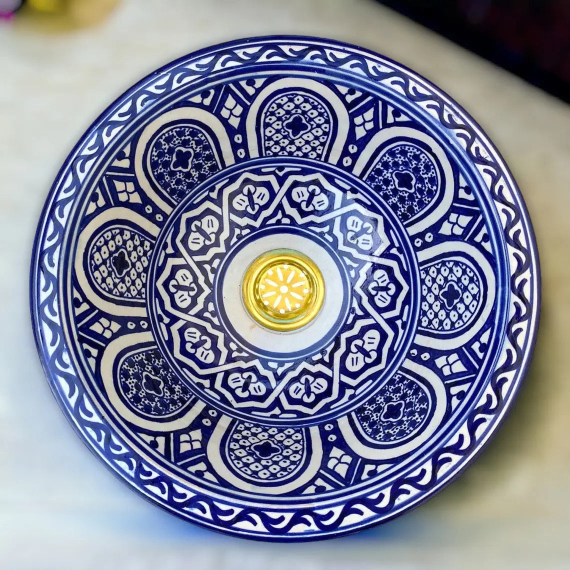 Hand Painted Bathroom & Kitchen Sink