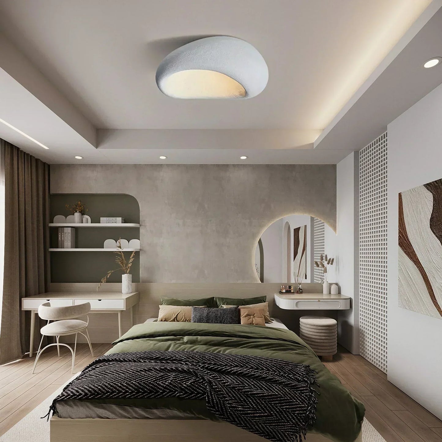 Multicolor Wabi Sabi Ceiling Lamp