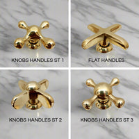 Brass Kitchen Bridge Faucet