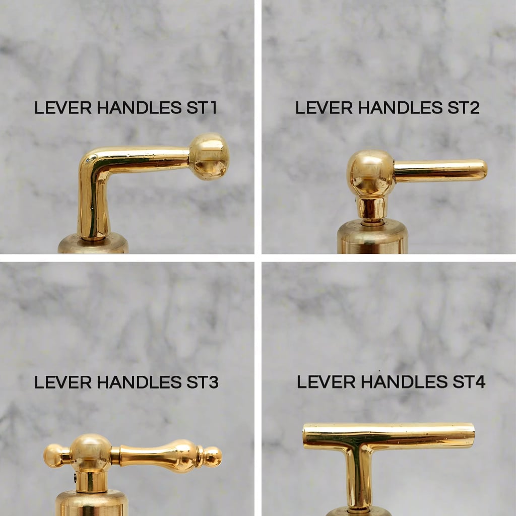 Unlacquered Brass Kitchen Faucet