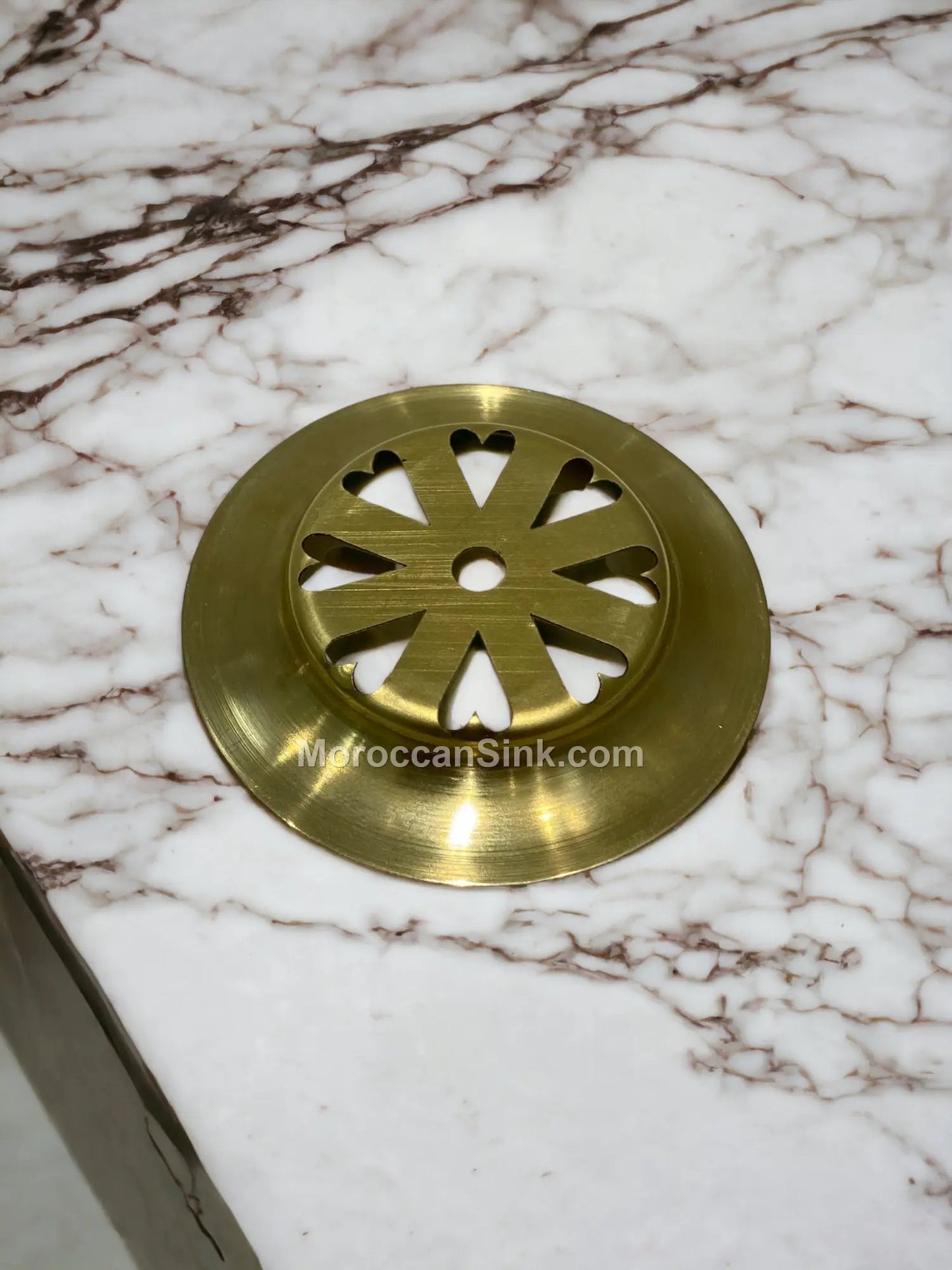 Moroccan BRASS Drain Waste For Moroccan Sink Model 4