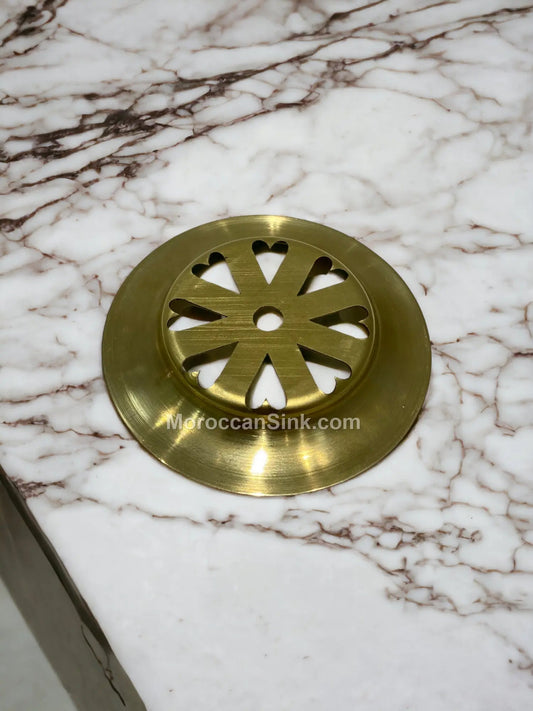 Moroccan BRASS Drain Waste For Moroccan Sink Model 4