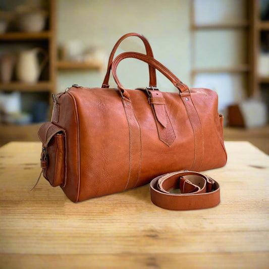 Tagant Leather Duffle Bag