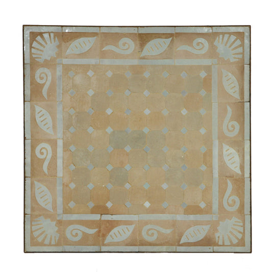 Couch Mosaic Table 60x60 Shell White
