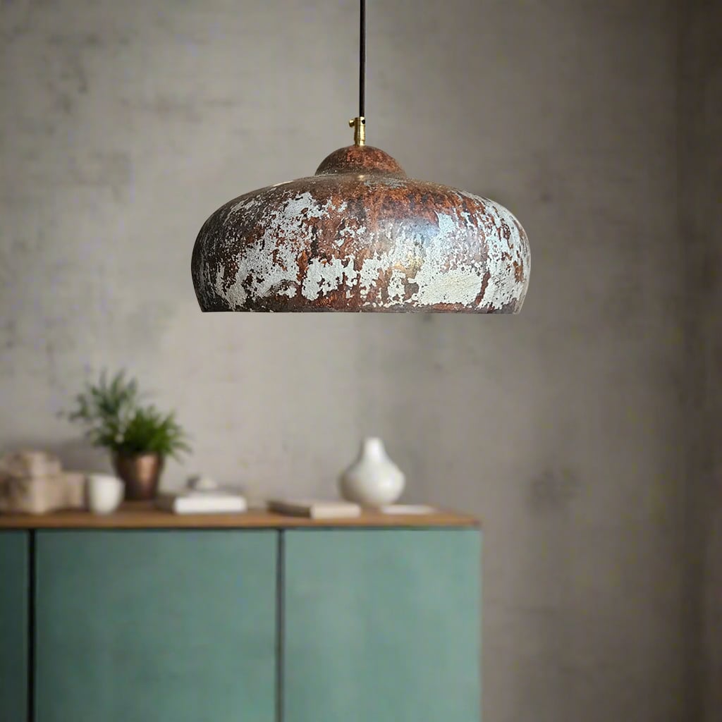 Vintage Copper Pendant Light