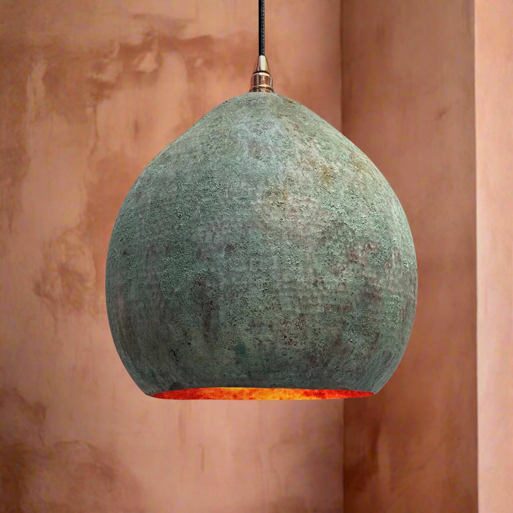 Oxidized Ceiling Lamp Fixture