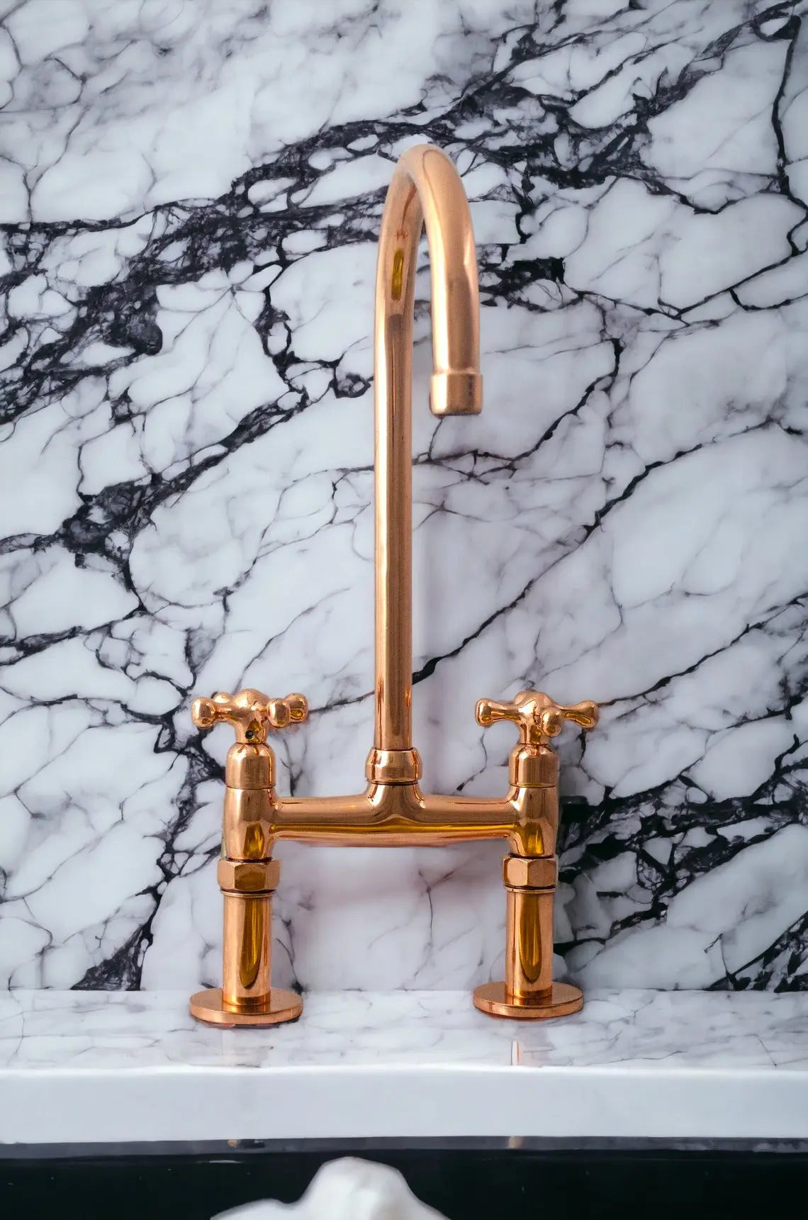 Moroccan Brass Kitchen Faucet Bathroom