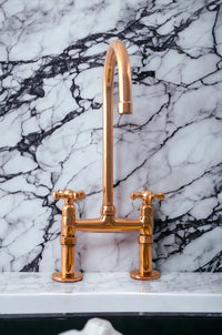 Moroccan Brass Kitchen Faucet Bathroom