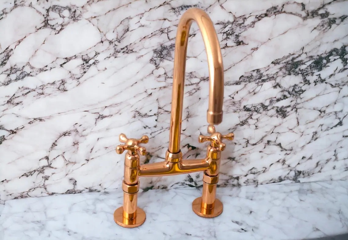 Moroccan Brass Kitchen Faucet Bathroom