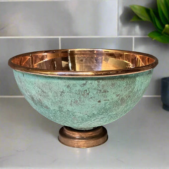 compare product Copper Vessel Bathroom Sink