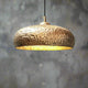 Hammered Brass Pendant Light