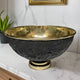 Textured Black Brass Vessel Sink