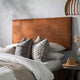 Hanging Leather Headboard - Queen - Custom Made