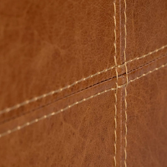 Hanging Leather Headboard - King - Custom Made