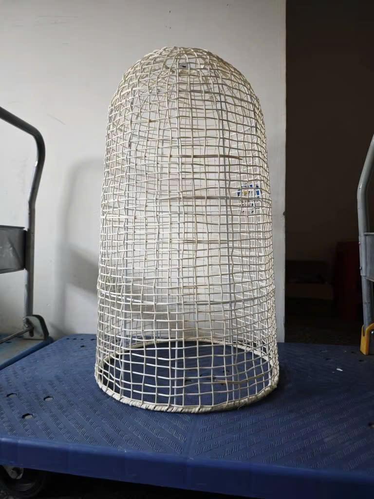 Vintage Rattan Pendant Light