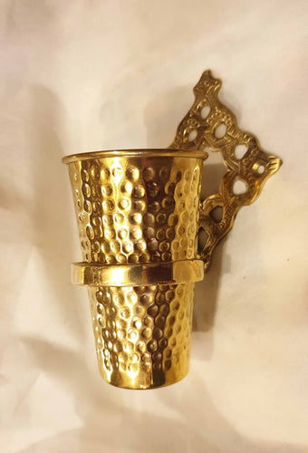 compare product Brass Wall Toothbrush Holder Cup