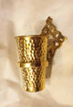 Brass Wall Toothbrush Holder Cup