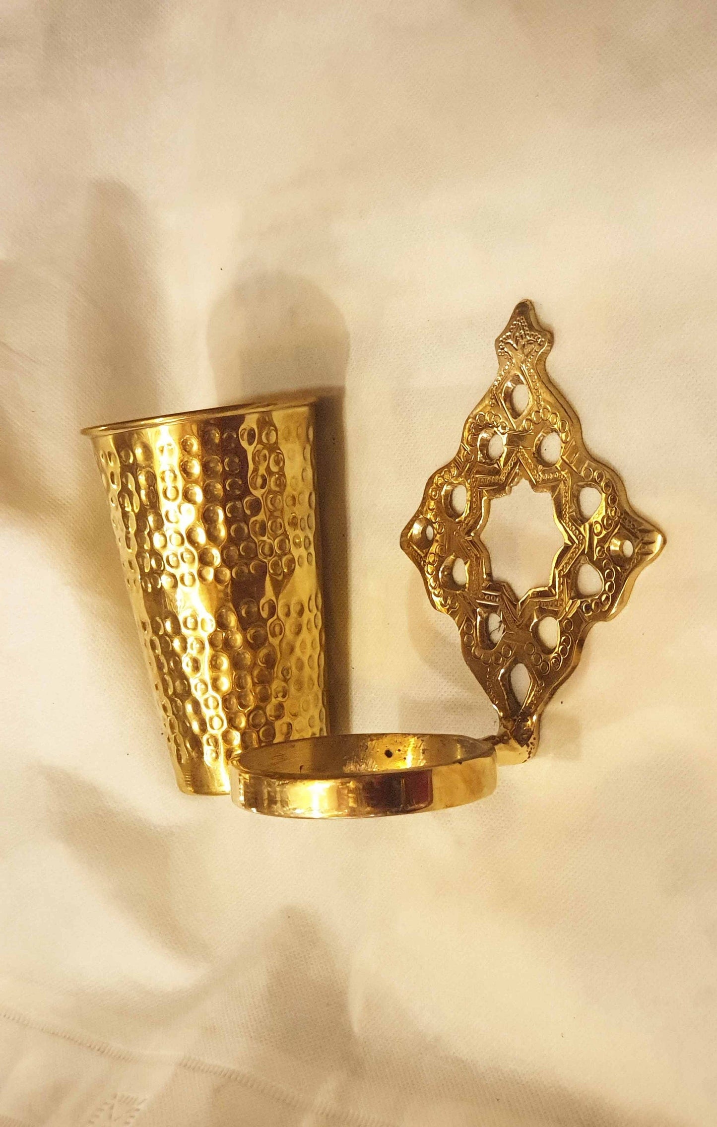 Brass Wall Toothbrush Holder Cup