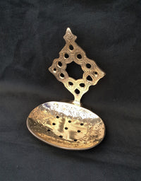 Set of 2 Brass Toilet Accessories