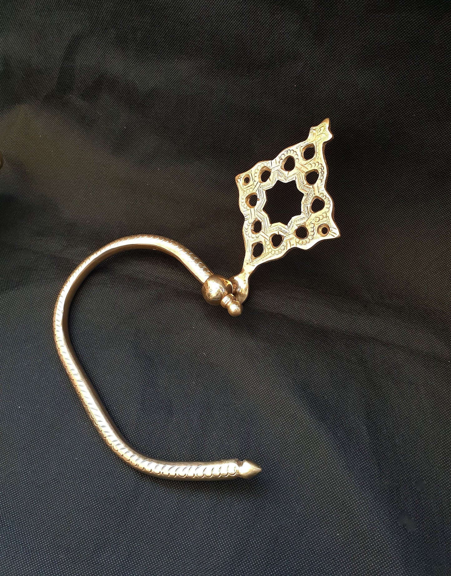 Set of 4 Brass Bathroom Accessories