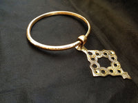 Set of 3 Brass Bathroom Accessories