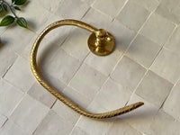 Antique Brass Toilet Paper Holder
