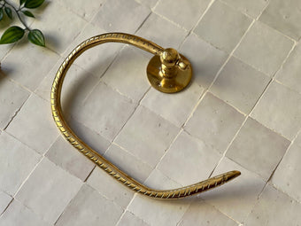 compare product Antique Brass Toilet Paper Holder