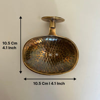 Unlacquered Brass Soap Holder