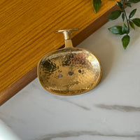 Unlacquered Brass Soap Holder