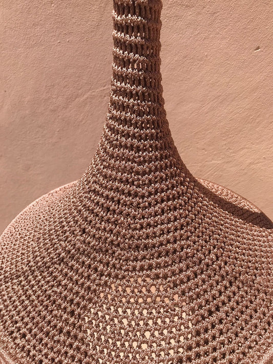 Crochet Pendant Light