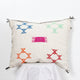 Handcrafted Moroccan Kilim Pillow Cover – Bohemian Wool Decorative Throw Pillow