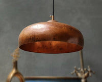 Vintage Copper Pendant Light