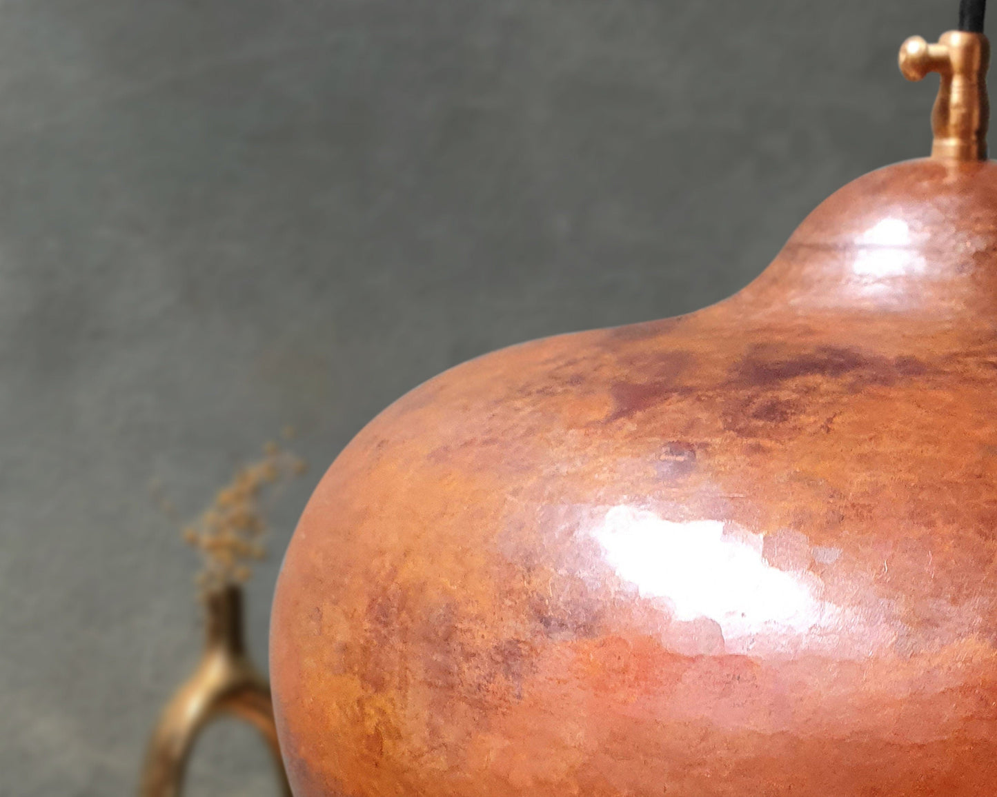 Vintage Copper Pendant Light