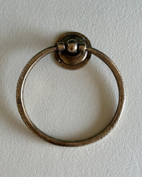 Unlacquered Brass Towel Ring