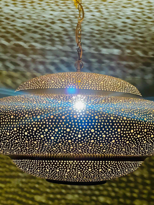 Moroccan Brass Pendant Light