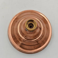 Unlacquered Solid Copper Shower Head