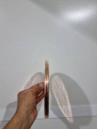 Unlacquered Solid Copper Shower Head