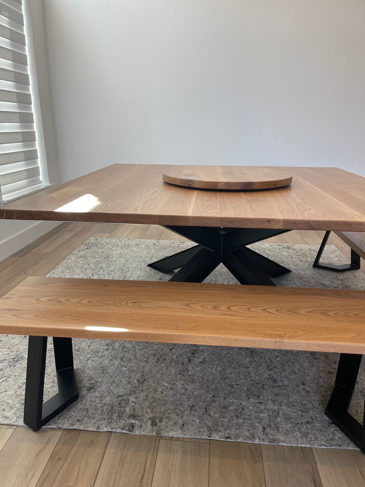 72” Spider Square Dining Table