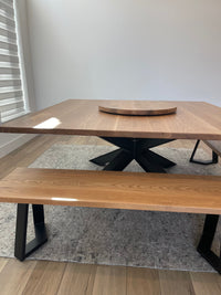 72” Spider Square Dining Table