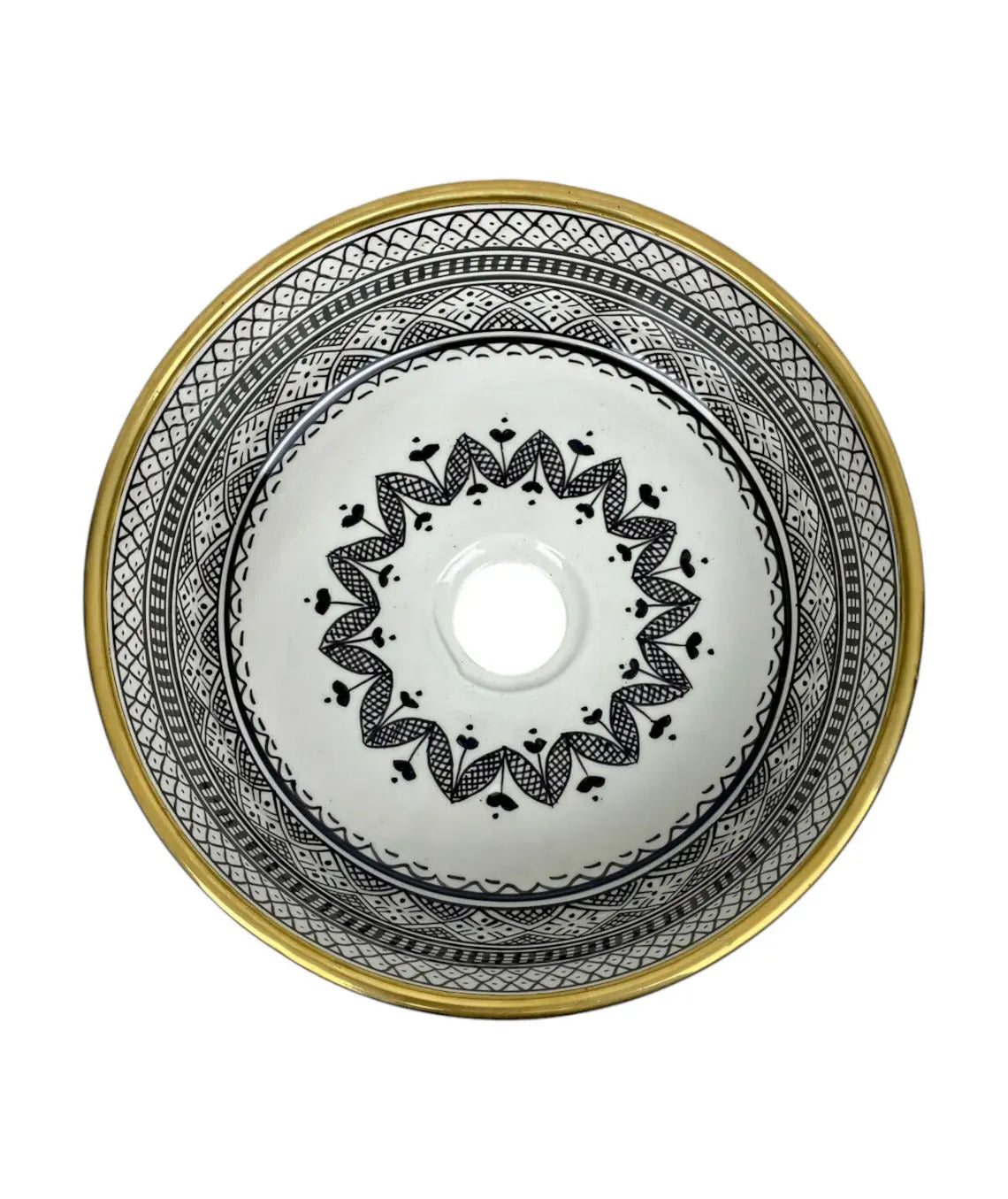 Moroccan Sink Gold 14k