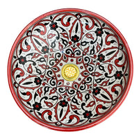 Bathroom & Kitchen Sink Round Hand Painted