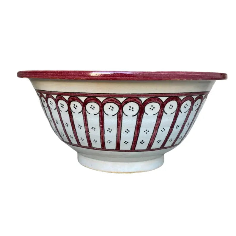 Moroccan Authentic Ceramic Bowl Sink