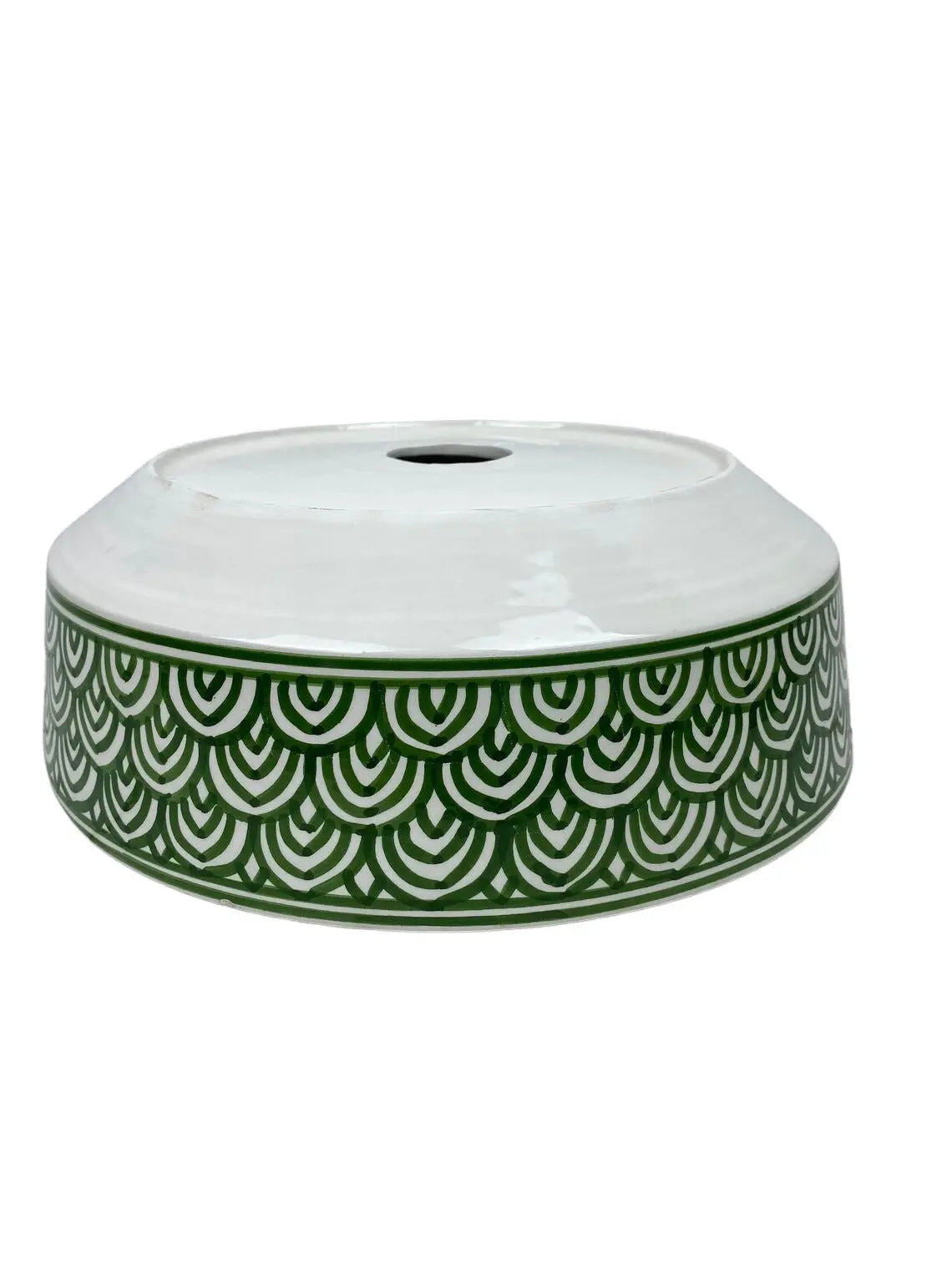 Round Hand Painted Washbasin