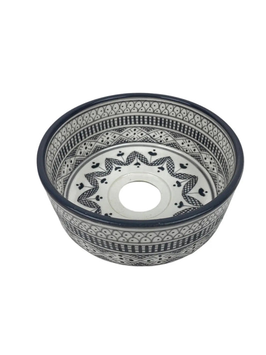 Round Hand Painted Bathroom & Kitchen Sink