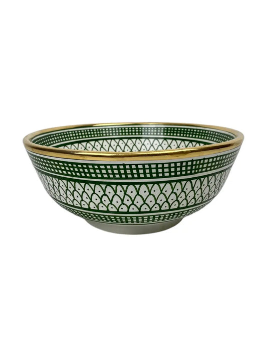 Moroccan Round Sink Gold 14k