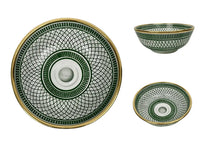 Moroccan Round Sink Gold 14k