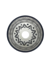 Round Hand Painted Bathroom & Kitchen Sink