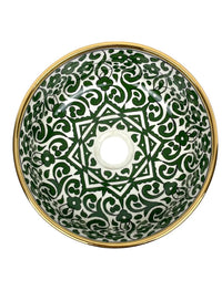 Moroccan Sink Gold 14k