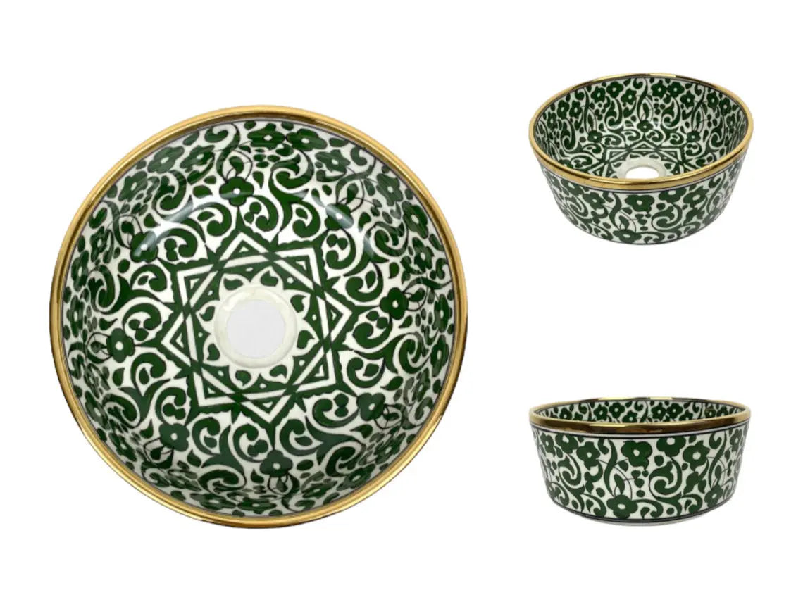 Moroccan Sink Gold 14k